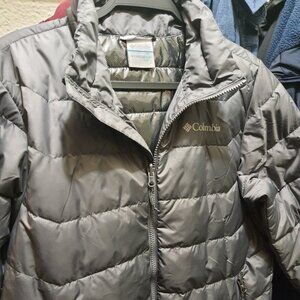 Columbia Interchange Men Jacket, XS Size, Grey Colour, Omniheat Hooded